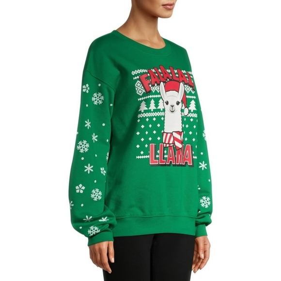 UGLY CHRISTMAS Llama SWEATSHIRT Size XXXL 3X - Picture 3 of 4